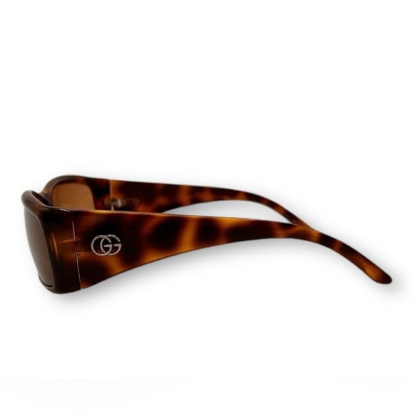Early 2000s Gucci GG Torteshell Sunglasses UNISEX - Picture 3 of 8